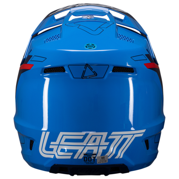 Leatt Kit Moto 3.5 V25 Royal шлем кроссовый + Vizion 3.5 мотоочки