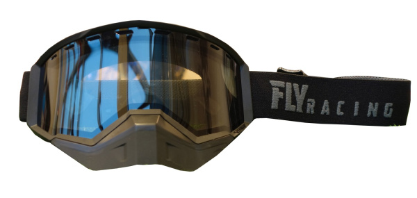 Fly Racing Focus 2019 очки снегоходные, черный, черная тонированная линза