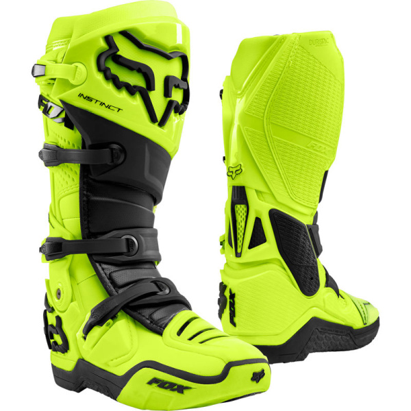 Fox Instinct 2022 Fluo Yellow мотоботы Fox Instinct 2022 Fluo Yellow мотоботы