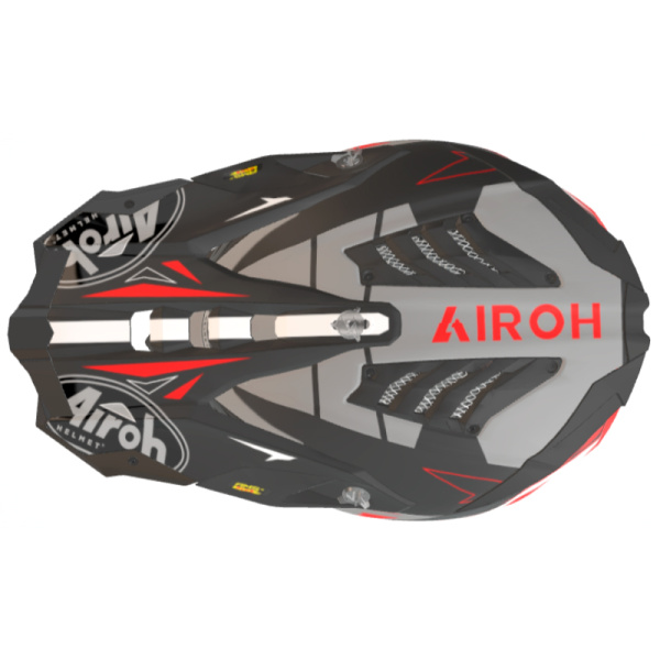 Airoh Aviator 3 Spin Red Matt шлем внедорожный Airoh Aviator 3 Spin Red Matt шлем внедорожный