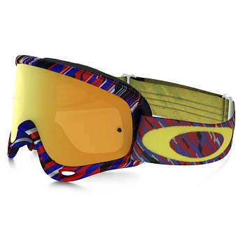 Oakley O-Frame Rain of Terror мотоочки, желтая линза