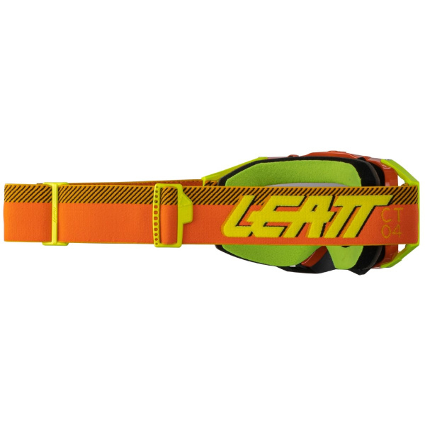 Leatt Velocity 6.5 Citrus / Light Grey 58%, мотоочки двойная линза
