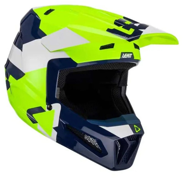 Leatt 2.5 V23 Lime шлем кроссовый