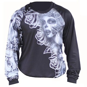 Blind Pigeon Chicano джерси, черно-серый