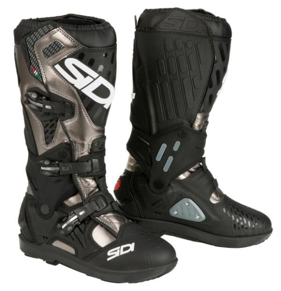 Sidi Atojo Srs Lead Grey/Black мотоботы, черно-серый Sidi Atojo Srs Lead Grey/Black мотоботы, черно-серый