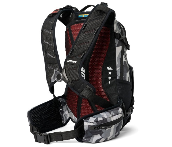 USWE Shred 16L MTB Daypack, Camo/Black рюкзак