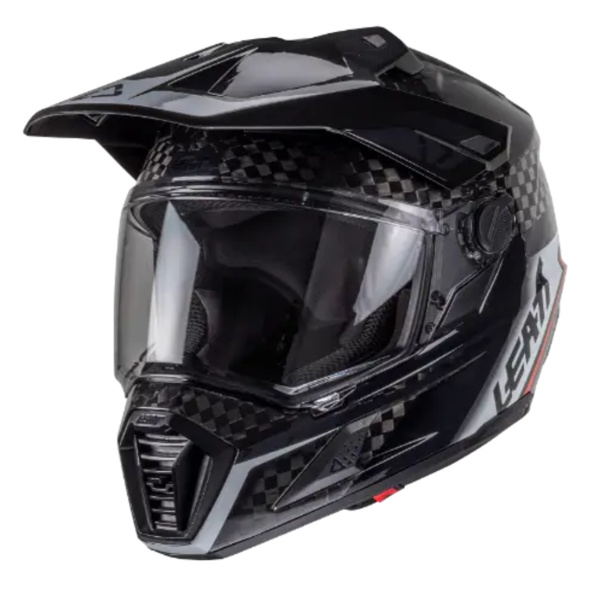 Leatt Kit ADV 9.5 Carbon V25 Black шлем + Velocity 4.5 мотоочки