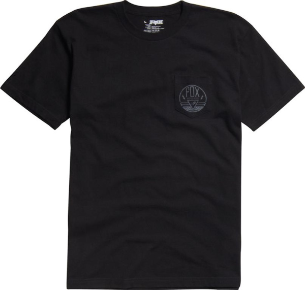 Fox Global SS Pocket Tee футболка, черный Fox Global SS Pocket Tee футболка, черный