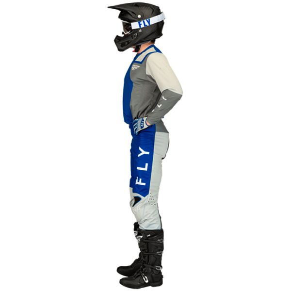 Fly Racing Kinetic Jet комплект, сине-серый Fly Racing Kinetic Jet комплект, сине-серый