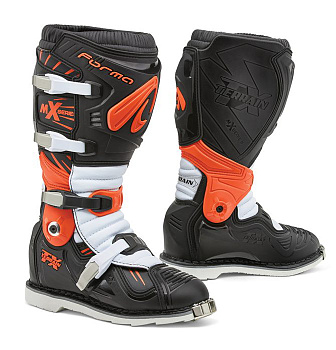 Forma Terrain TX мотоботы, черно-оранжево-белый