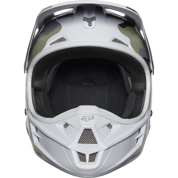 Fox Racing V1 San Diego SE ECE 2018 шлем кроссовый, хаки серый камуфляж