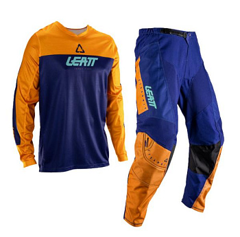 Leatt 3.5 Ride Kit Junior 2026 Orange комплект подростковый, мотоштаны + джерси, оранжевый