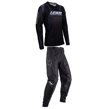Leatt Moto 4.5 Black / Stealth комплект