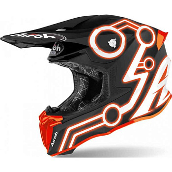 Airoh Twist 2.0 Neon Orange Matt шлем внедорожный