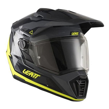 Leatt Kit ADV 7.5 Hi-Viz Yellow шлем + Vizion 2.5 мотоочки, желтый