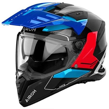 Airoh Bandit Tune Blue Red шлем эндуро