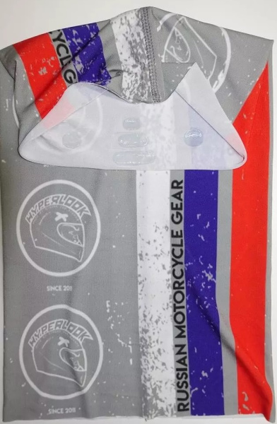 Hyperlook Scout RMG баф мотоциклетный, серо-красно-фиолетовый