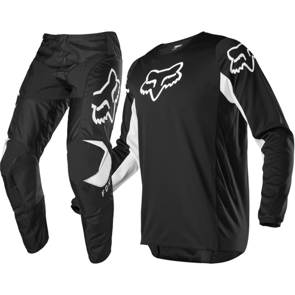 Fox Racing 180 Prix 2020 комплект, черно-белый