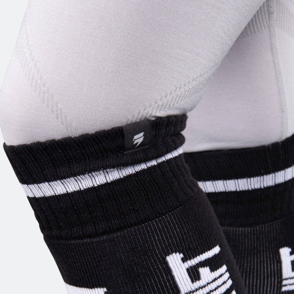 Shift Black Label King Sock Black/White мотоноски