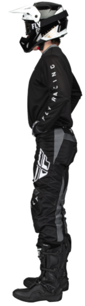 Fly Racing F-16 2023 Black/White комплект Fly Racing F-16 2023 Black/White комплект