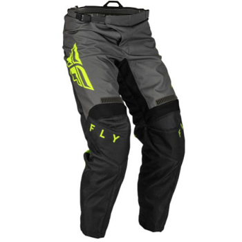 Fly Racing F-16 2023 Black/Grey/Hi-Vis мотоштаны Fly Racing F-16 2023 Black/Grey/Hi-Vis мотоштаны