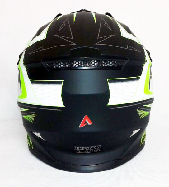 Ataki SC-15 Rift шлем кроссовый детский, желто-черный Ataki SC-15 Rift шлем кроссовый детский, желто-черный