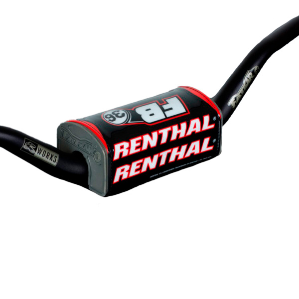 Renthal Fatbar 36 руль кроссовый (36мм), черный (934-01-BK) Renthal Fatbar 36 руль кроссовый (36мм), черный (934-01-BK)