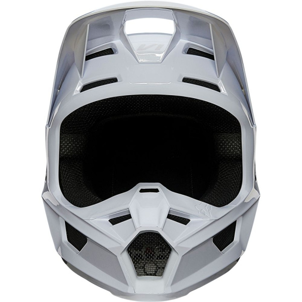 Fox Racing V1 Plaic 2022 White шлем кроссовый Fox Racing V1 Plaic 2022 White шлем кроссовый