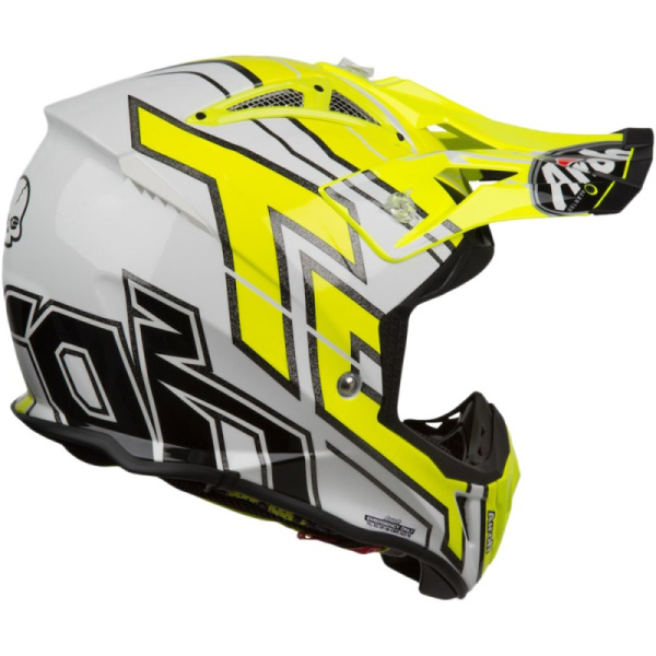 Airoh Aviator 2.2 Cairoli 019 шлем внедорожный, желто-белый Airoh Aviator 2.2 Cairoli 019 шлем внедорожный, желто-белый