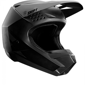 Shift White Youth Matte Black шлем подростковый