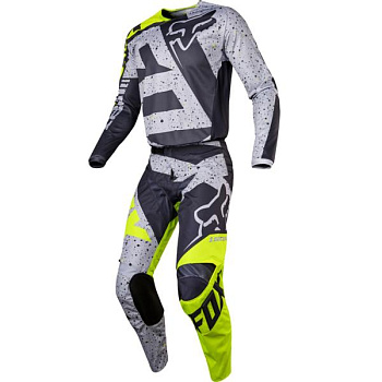 Fox Racing 180 Nirv комплект, серо-желтый Fox Racing 180 Nirv комплект, серо-желтый