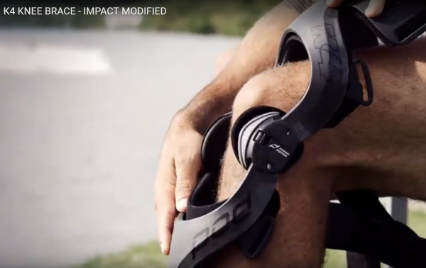 POD K4 2.0 наколенники, серо-черный