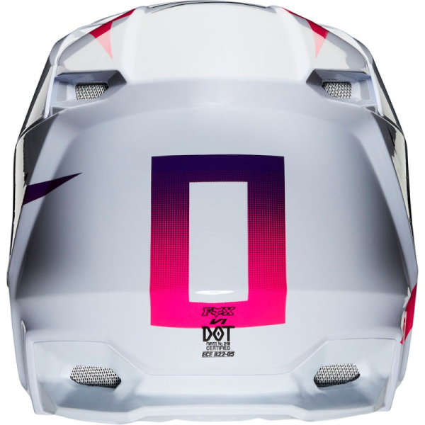 Fox Racing V1 Werd 2020 White шлем кроссовый Fox Racing V1 Werd 2020 White шлем кроссовый