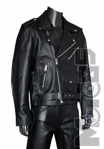 First M771 2BM Косуха мужская, кожа 2мм, черный