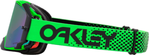 Oakley Airbrake Moto Green / Prizm Mx Jade Iridium Lenses мотоочки (OO7046-A3)