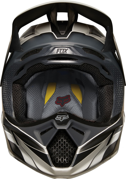 Fox Racing V3 Kustm 2018 шлем кроссовый, серый