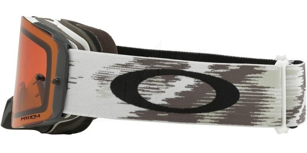 Oakley Front Line Matte White Speed/Prizm MX Bronze мотоочки бронзовая линза (OO7087-06)