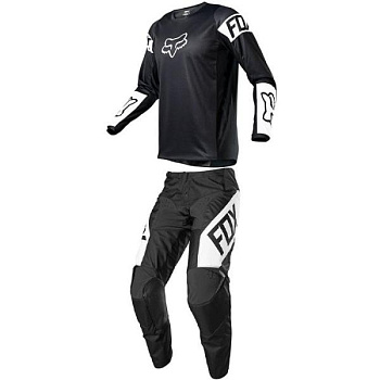 Fox Racing 180 Revn Youth Black/White комплект подростковый