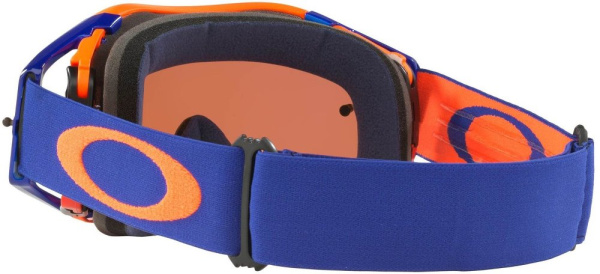 Oakley Airbrake Orange / Blue Prizm MX Sapphire мотоочки (OO7046-61)