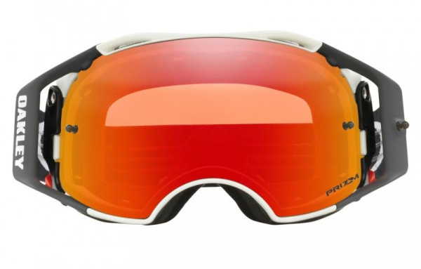 Oakley Airbrake Matte White / Prizm MX мотоочки белый, красная линза (OO7046-57)