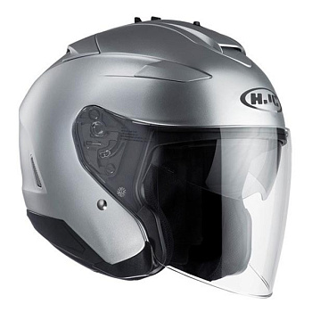 HJC IS-33 LL Semi Flat CR Silver шлем открытый