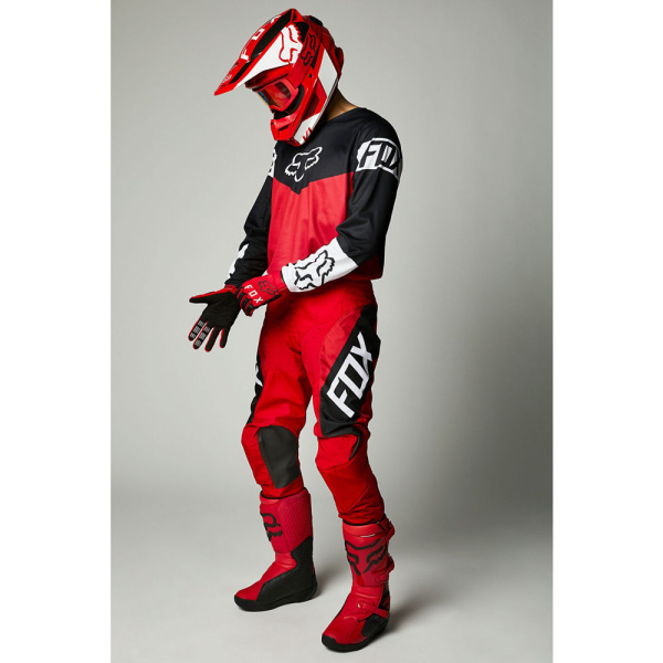 Fox Racing 180 Revn Flame Red мотоштаны Fox Racing 180 Revn Flame Red мотоштаны