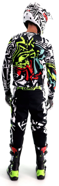 Leatt 3.5 Ride Kit Mini 2023 Zebra комплект детский, мотоштаны + джерси Leatt 3.5 Ride Kit Mini 2023 Zebra комплект детский, мотоштаны + джерси