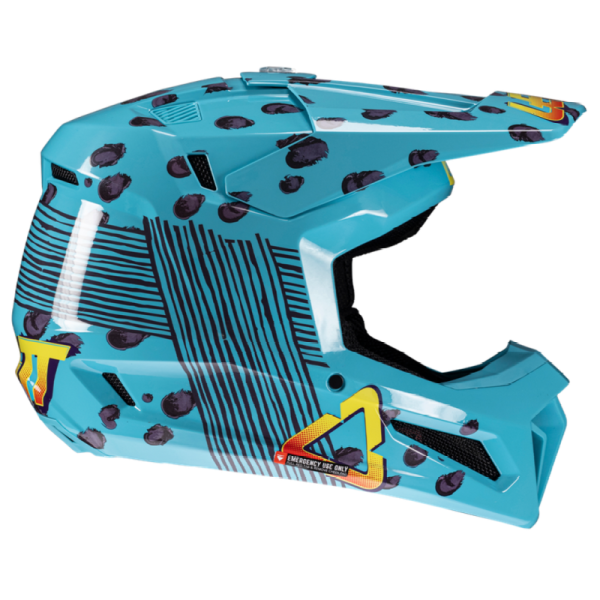 Leatt Kit Moto 3.5 Jr V25 Cheetah шлем подростковый + Vizion 2.5s мотоочки Leatt Kit Moto 3.5 Jr V25 Cheetah шлем подростковый + Vizion 2.5s мотоочки