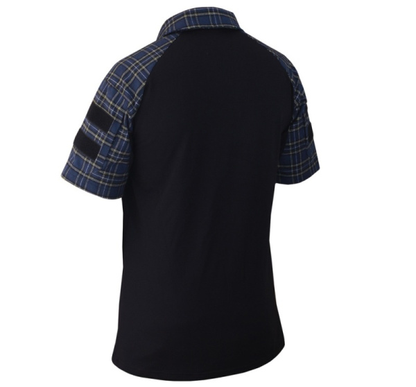 Phoenix Scout рубашка с коротким рукавом в клетку, темно-синий