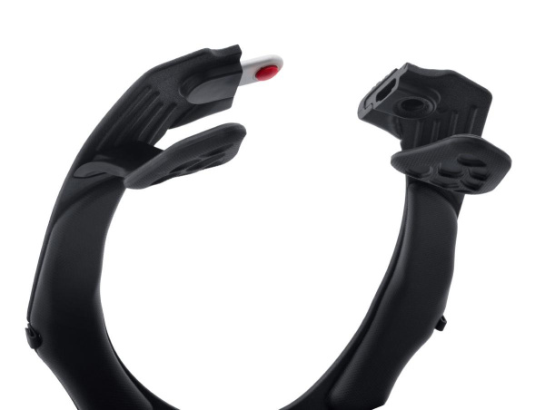 Atlas Prodigy 2020 защита шеи подростковая, оранжево-черный (74-84 см)