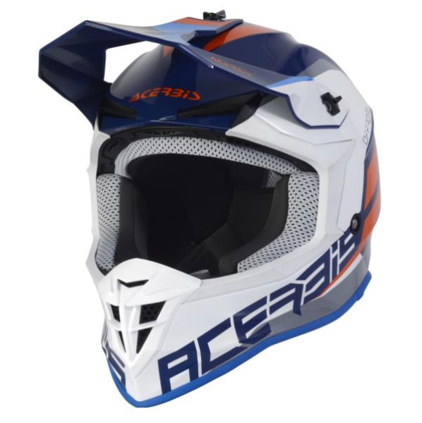 Acerbis Linear Blue/White шлем внедорожный