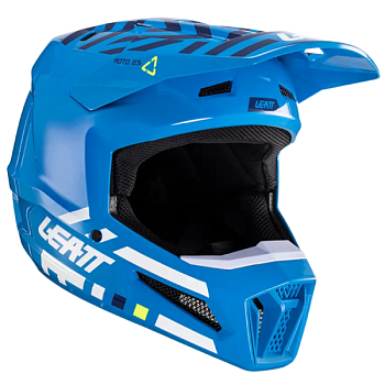 Leatt Moto 2.5 V24 Cyan шлем кроссовый