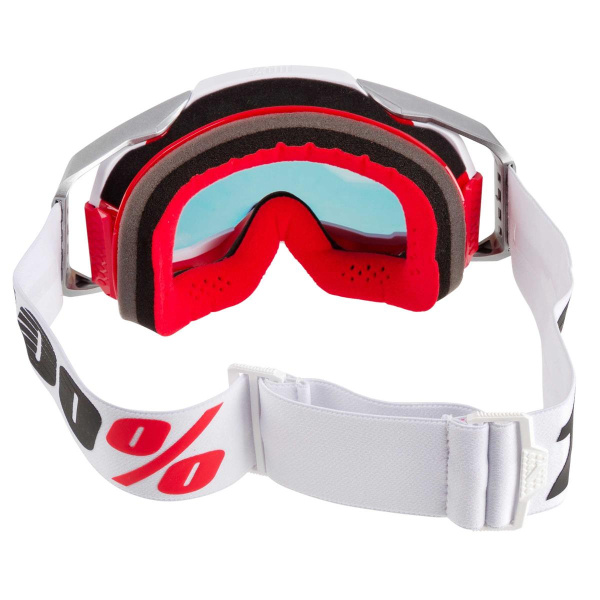 100% Armega Lightsaber / Red Mirror Lens мотоочки