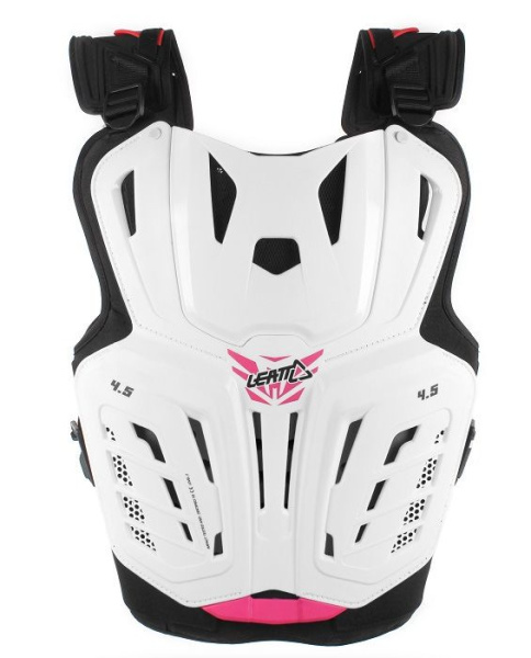 Leatt Chest Protector 4.5 панцирь, бело-розовый